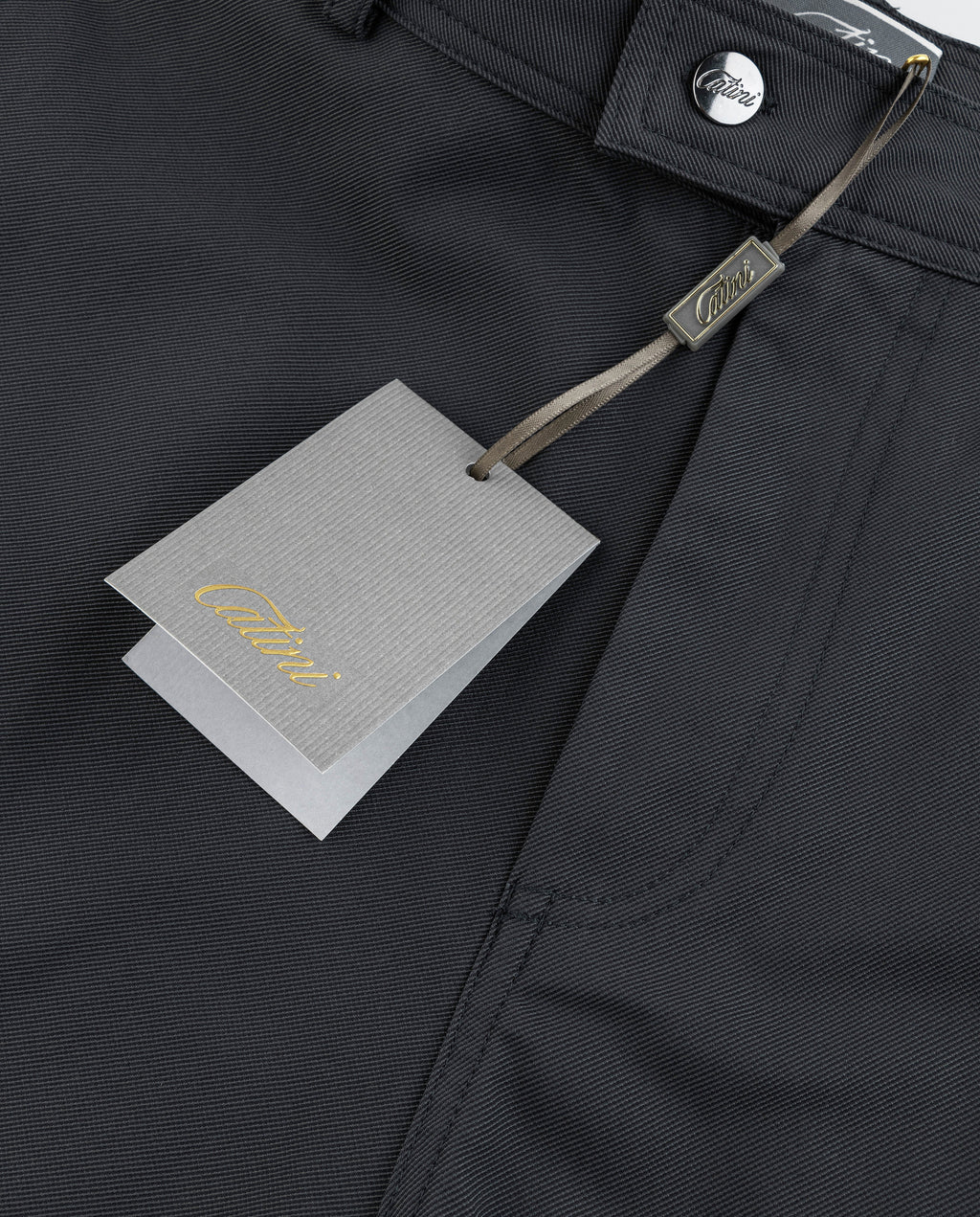 Men's Catini Alcorto Chino Shorts in Grey — image 6