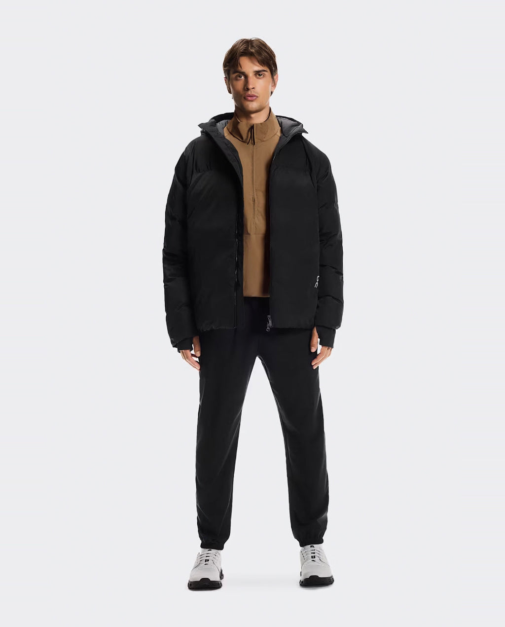 Men's On Running Black All Day Puffer Jacket — view 6