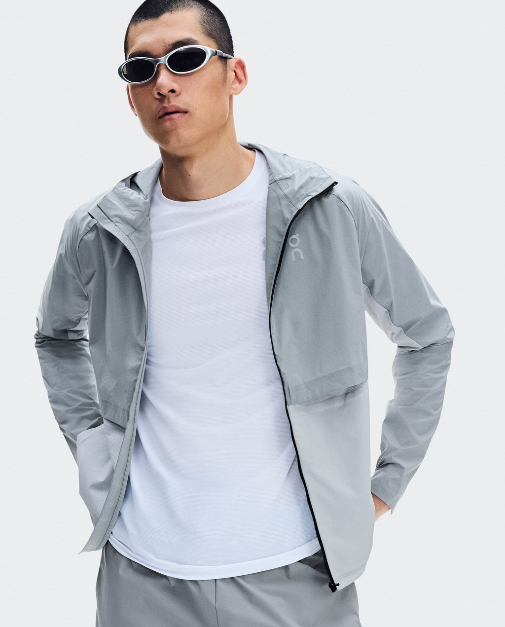 Men's On Running Core Jacket 1 Apollo | Glacier — view 6