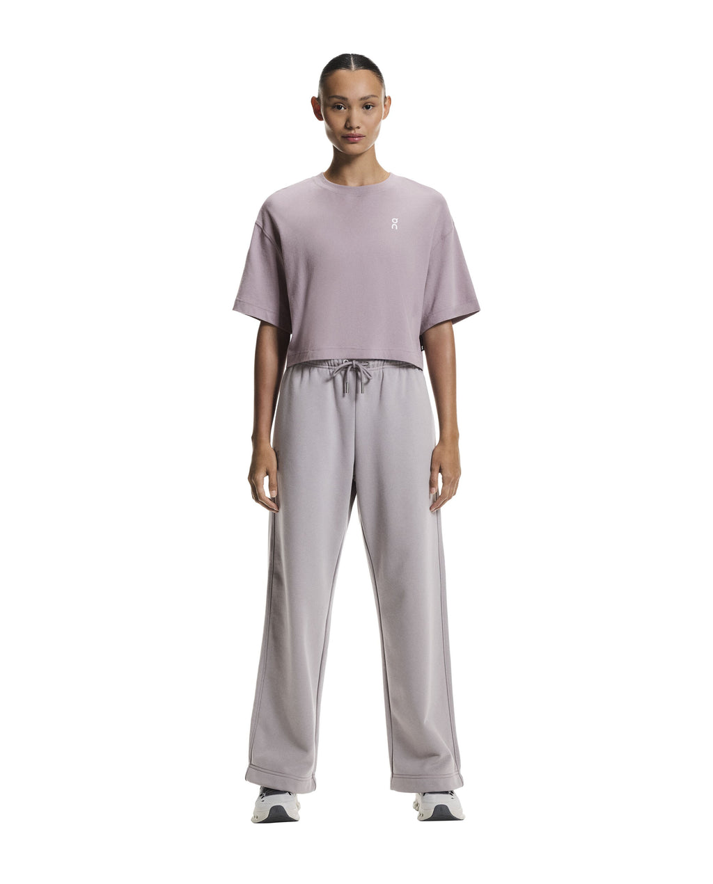 Women's On Running Club Boxy T-Shirt in Heron — view 7
