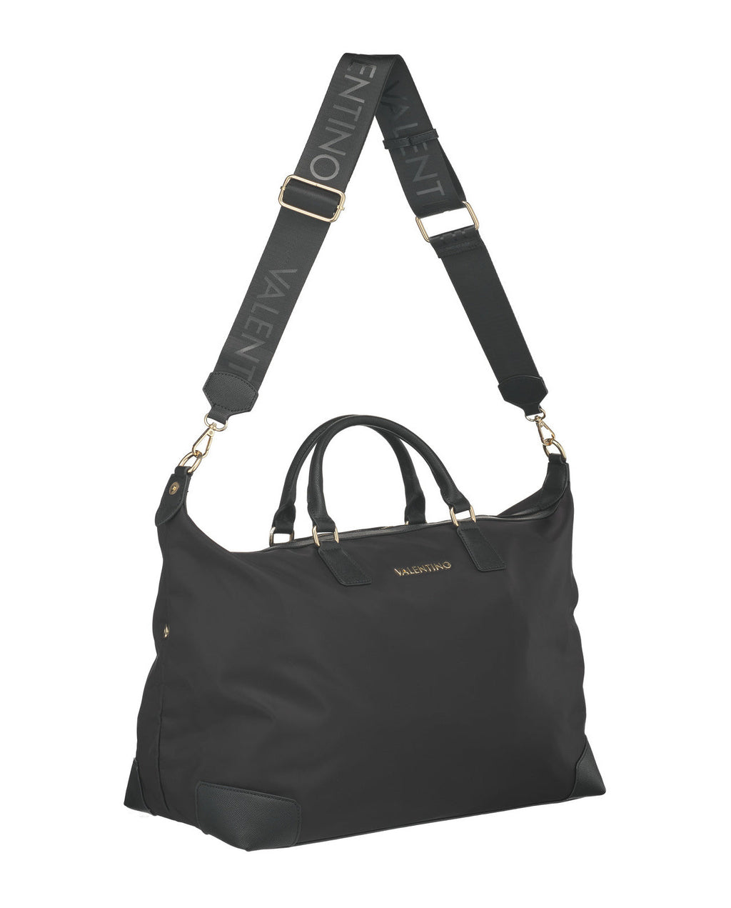 Women's Valentino Jenny Re Hand Duffer Bag In Black