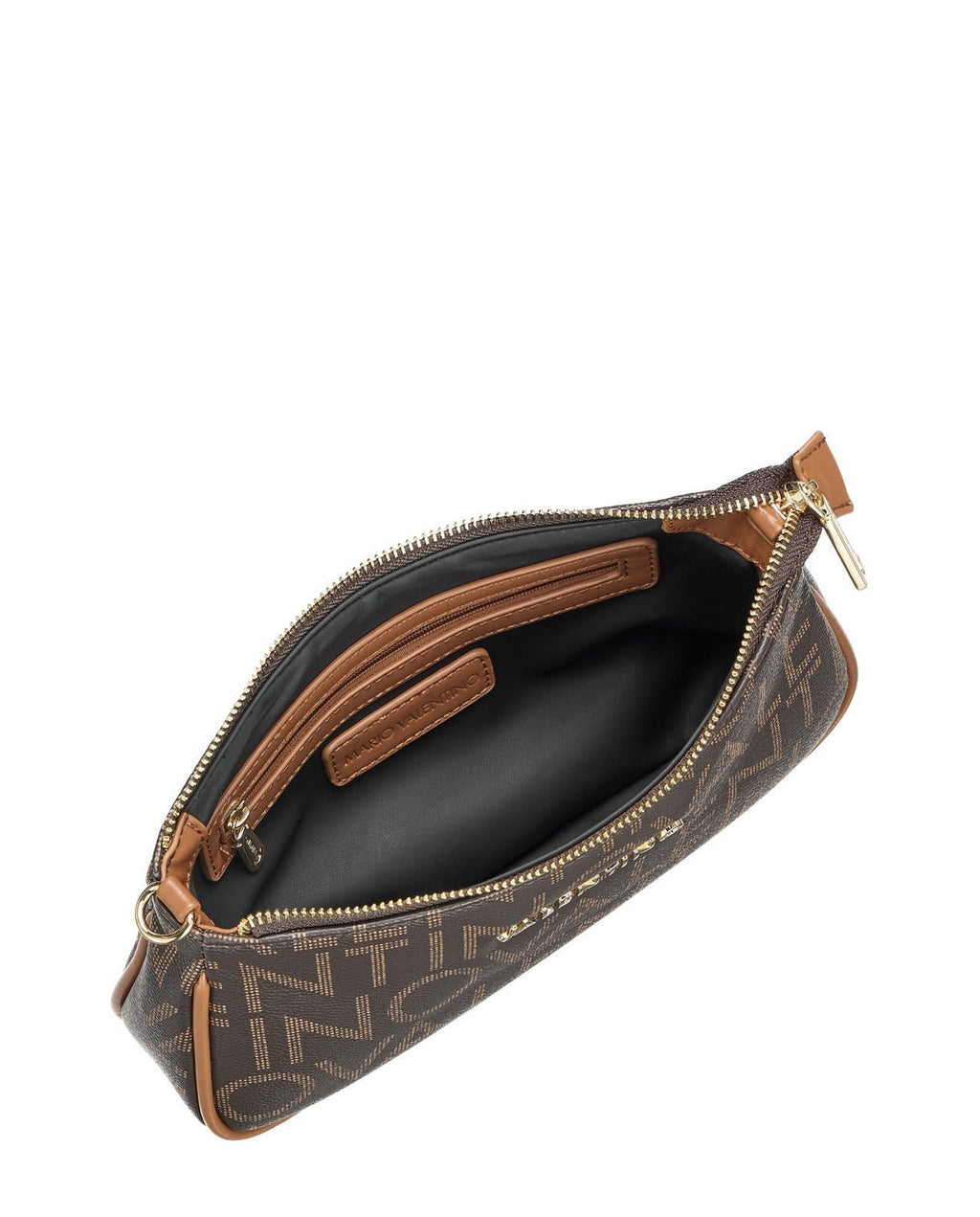 Women's Valentino Regina Re Shoulder Bag In Dark Brown