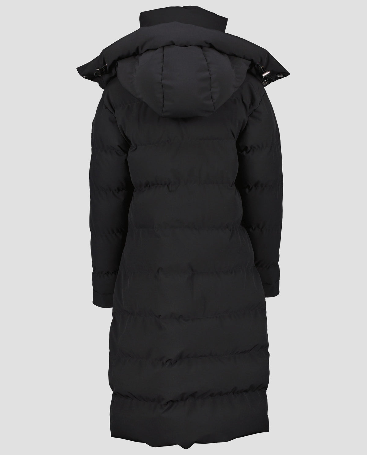 Women's Sandbanks Haven Black Long Puffer Jacket - image 8