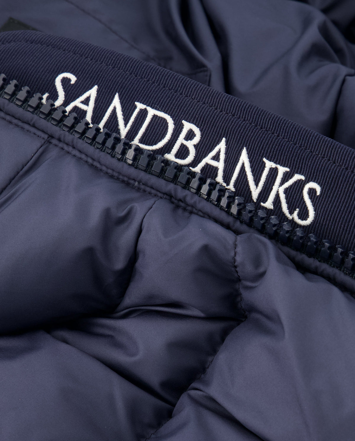 Men's Sandbanks Ravine Navy Mid Puffer Jacket - image 8