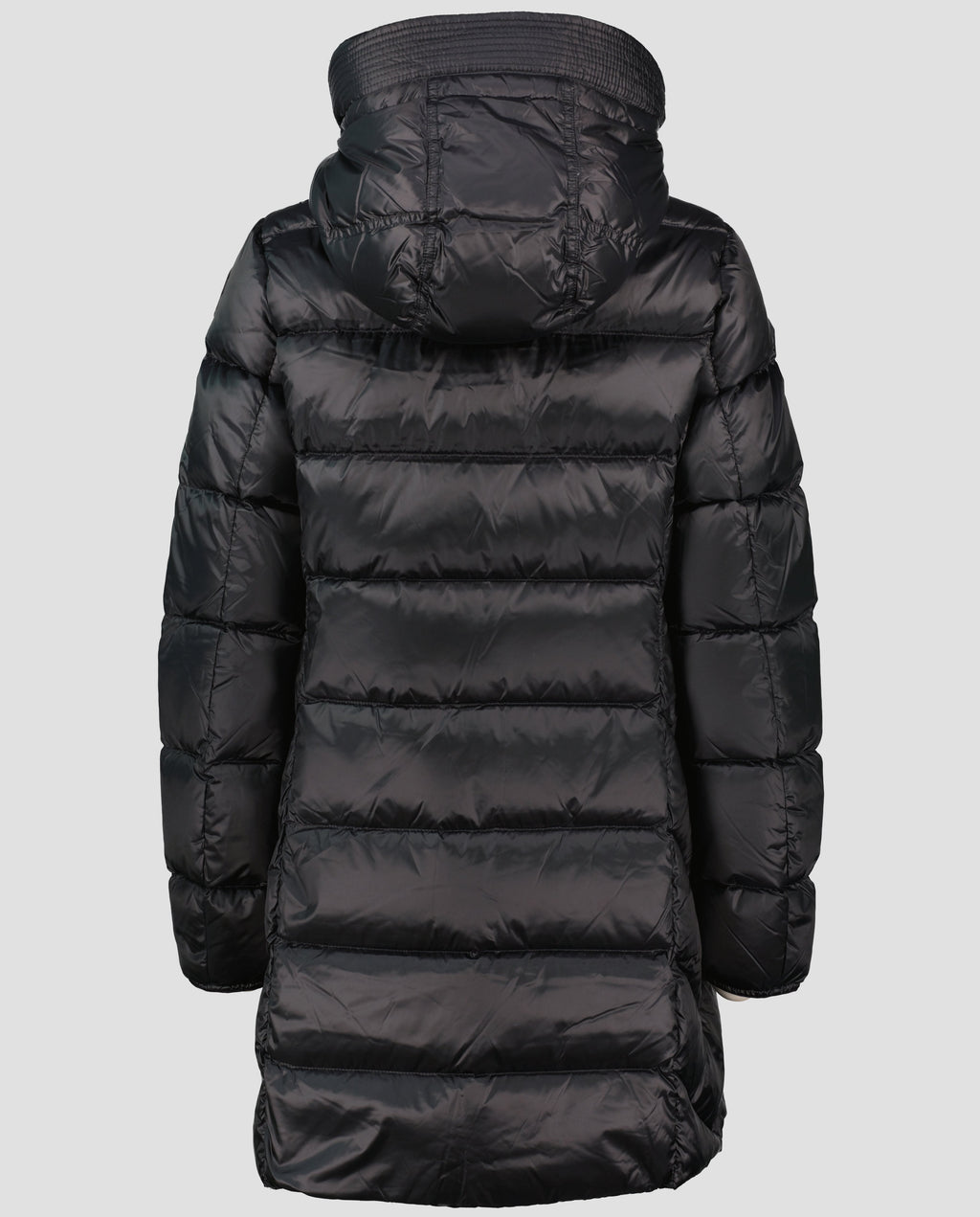 Womens Parajumpers Pencil Black Long Marion Puffer Jacket - image 8