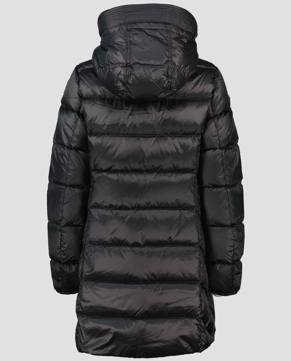 Womens Parajumpers Pencil Black Long Marion Puffer Jacket - image 8