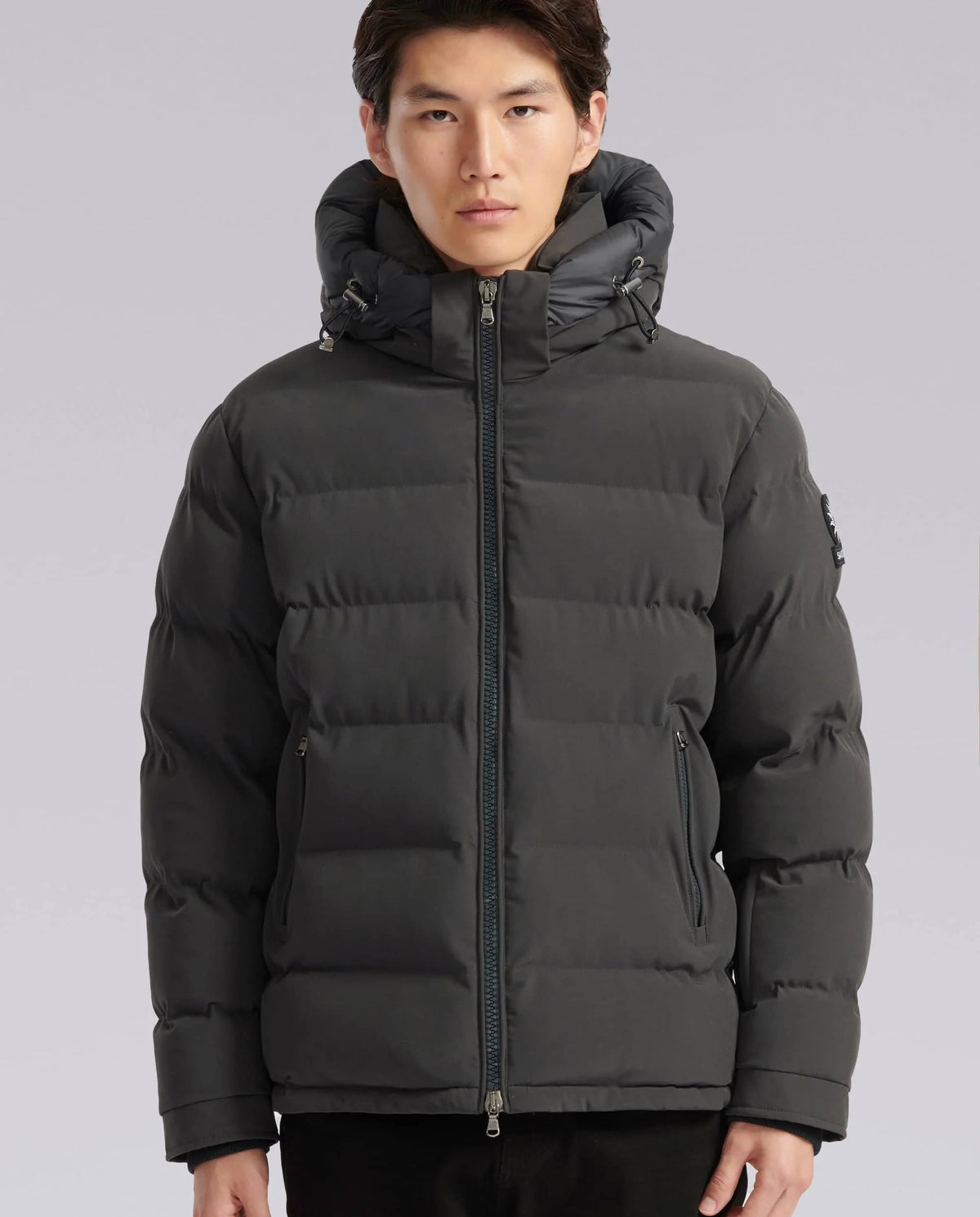 Men's Sandbanks Charcoal Core Puffer Jacket - image 8