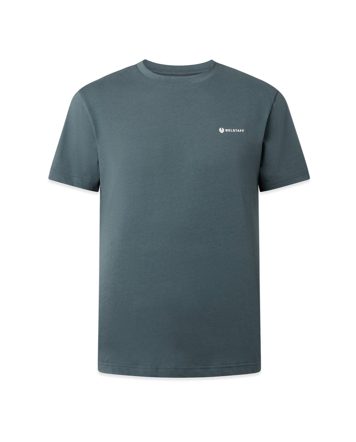 Mens Belstaff 3 Pack Multi T Shirts Petrol/Mist Blue/Concrete — view 5