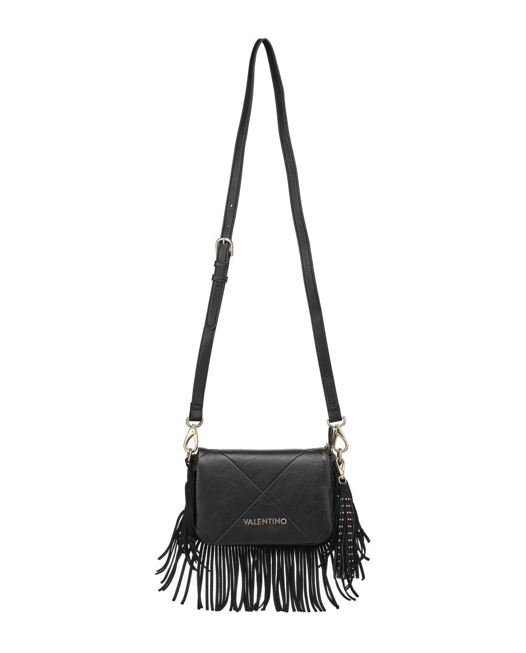 Women's Valentino Astrid Flap Bag In Black
