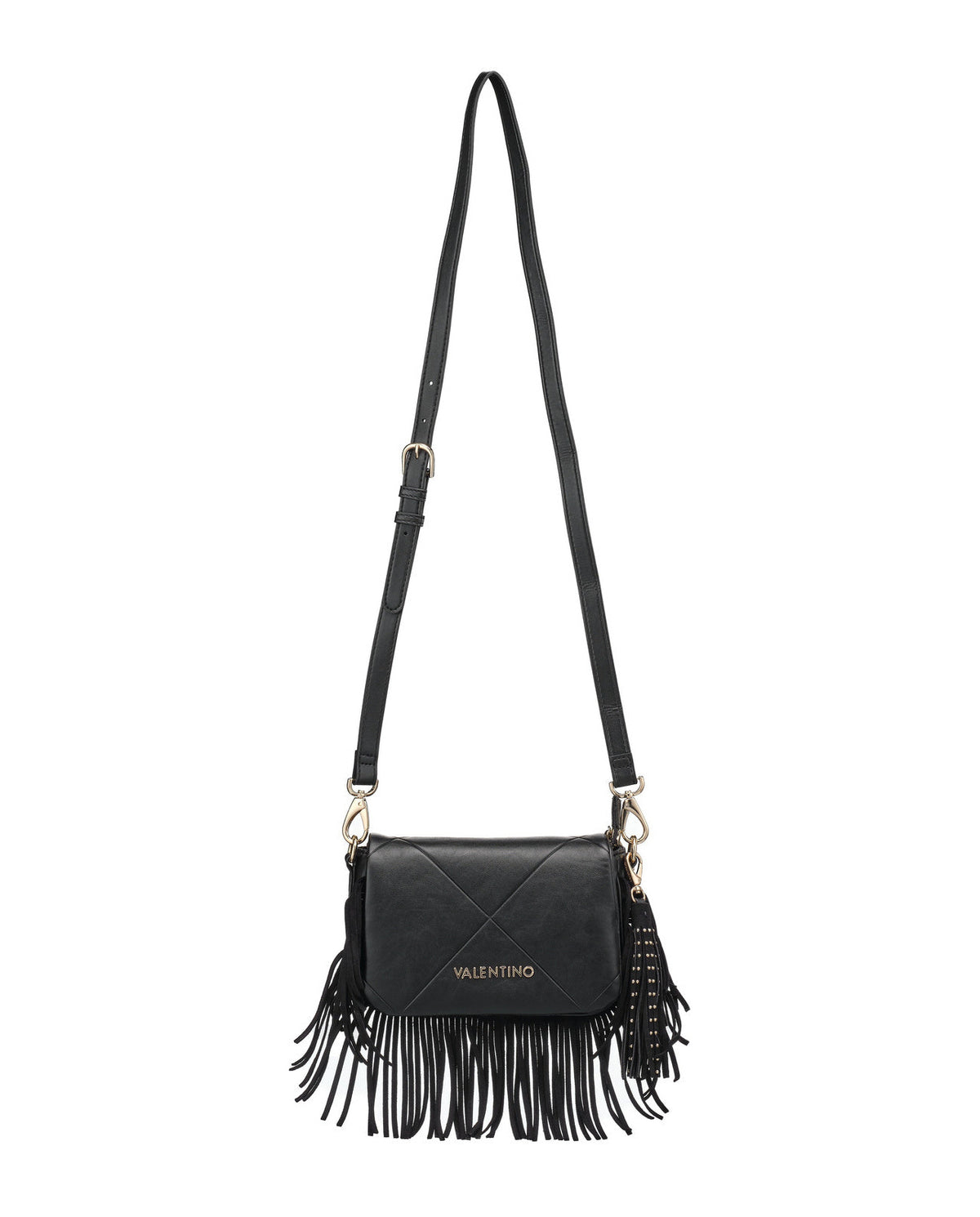 Women's Valentino Astrid Flap Bag In Black
