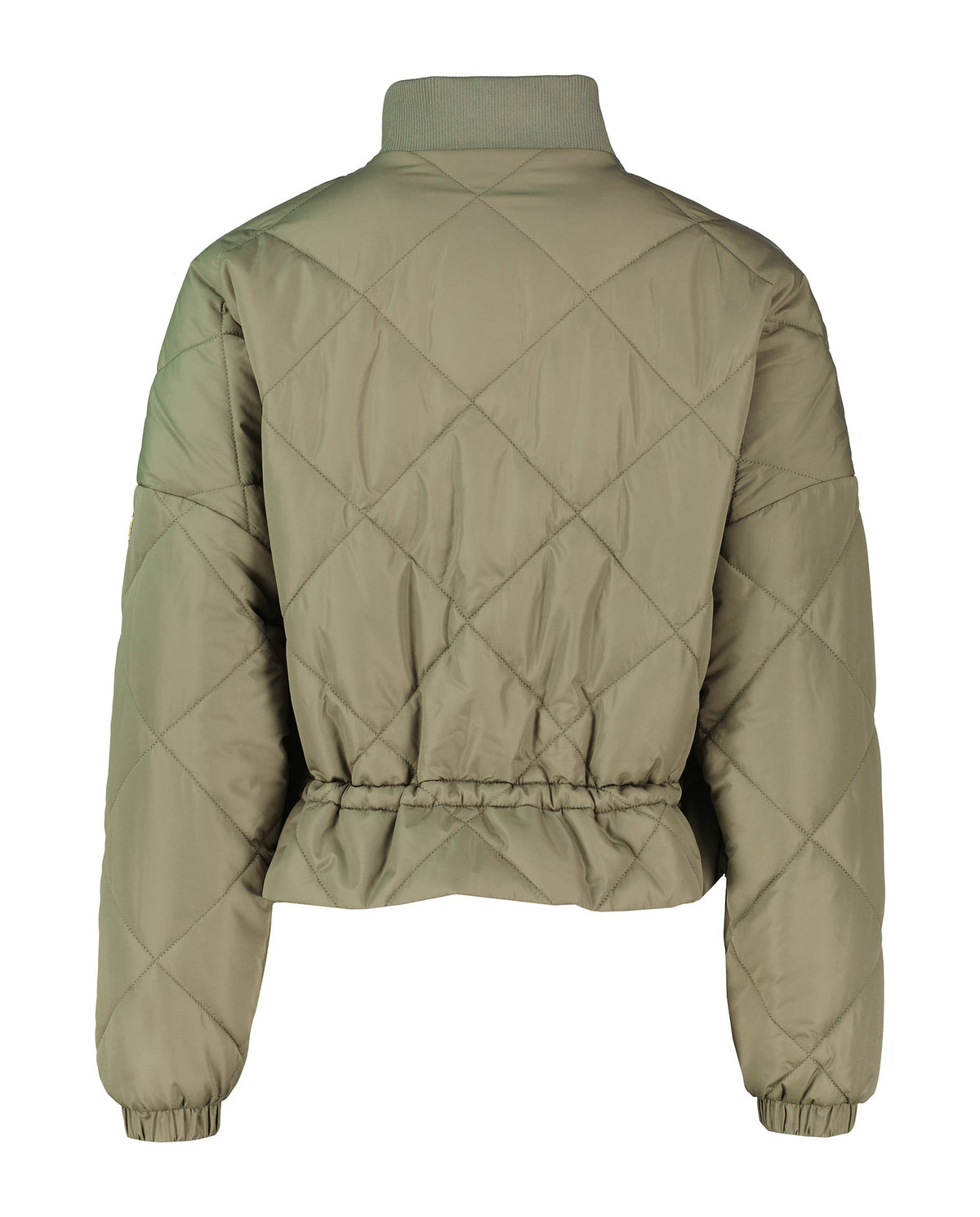 Women's Barbour Pagan Quilted Jacket in Dusky Khaki — view 9
