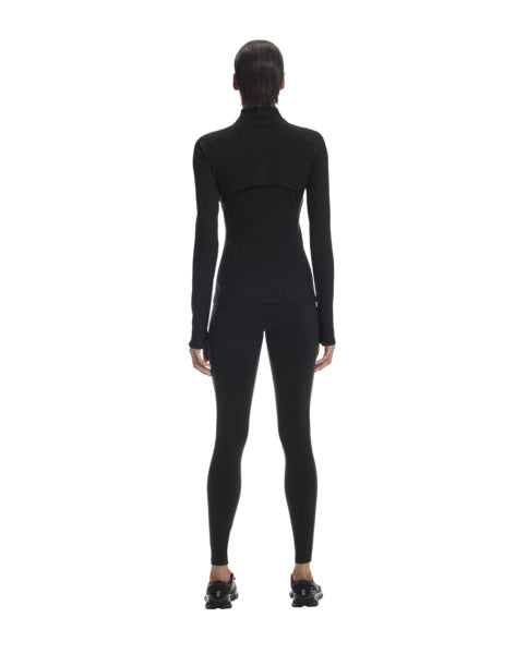 Women's On Running Black Studio Jacket & 7/8 Tights Set — view 8