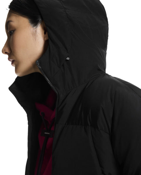 Women's On Running All Day Puffer Coat in Black — view 8