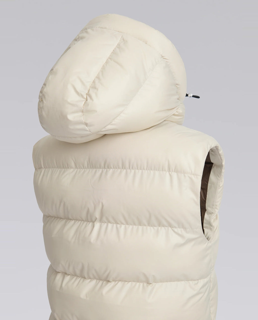Women's Sandbanks Stone Bay Long Hooded Gilet - image 9