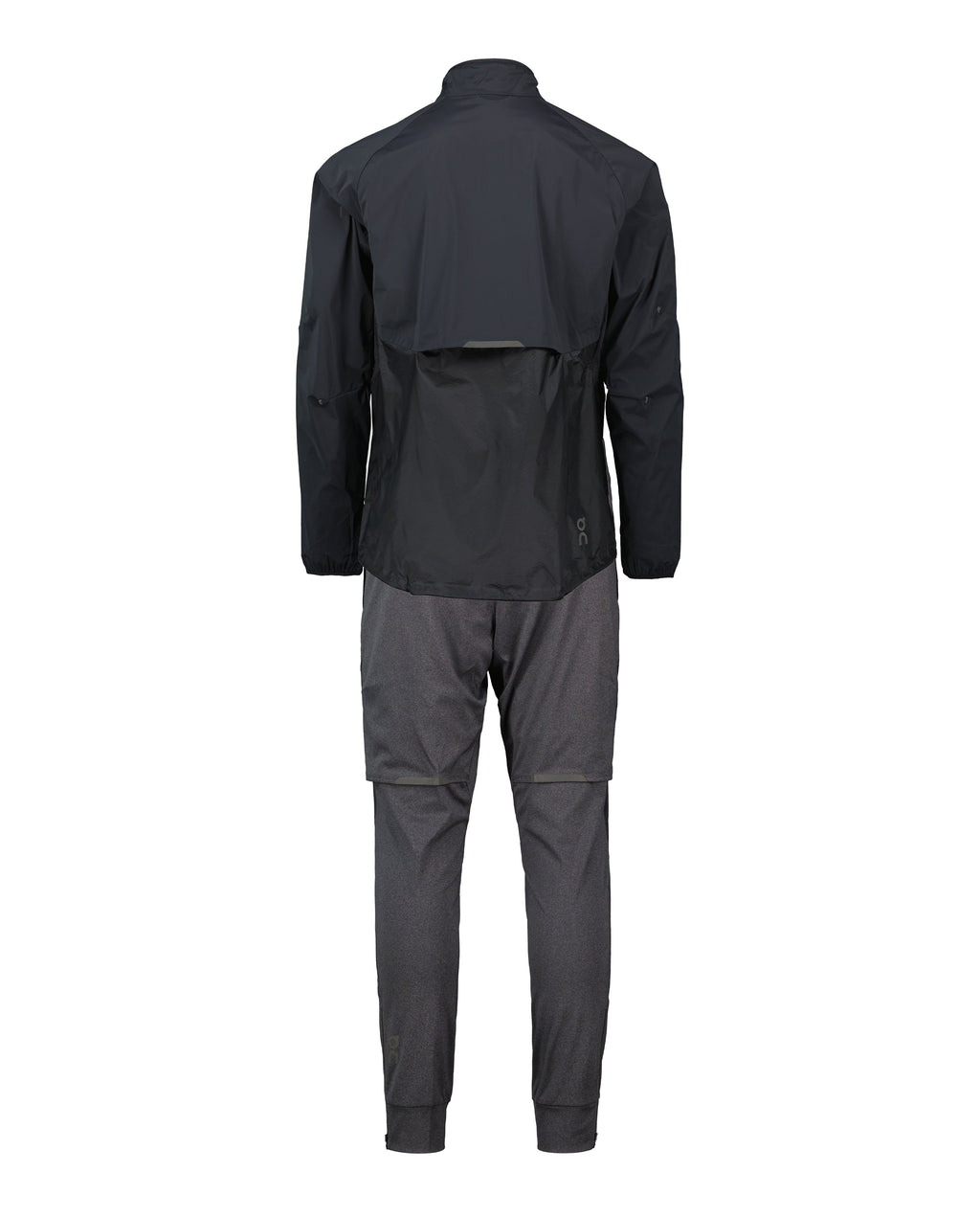 Men's On Running Black Weather Jacket & Weather Pant Set — view 8