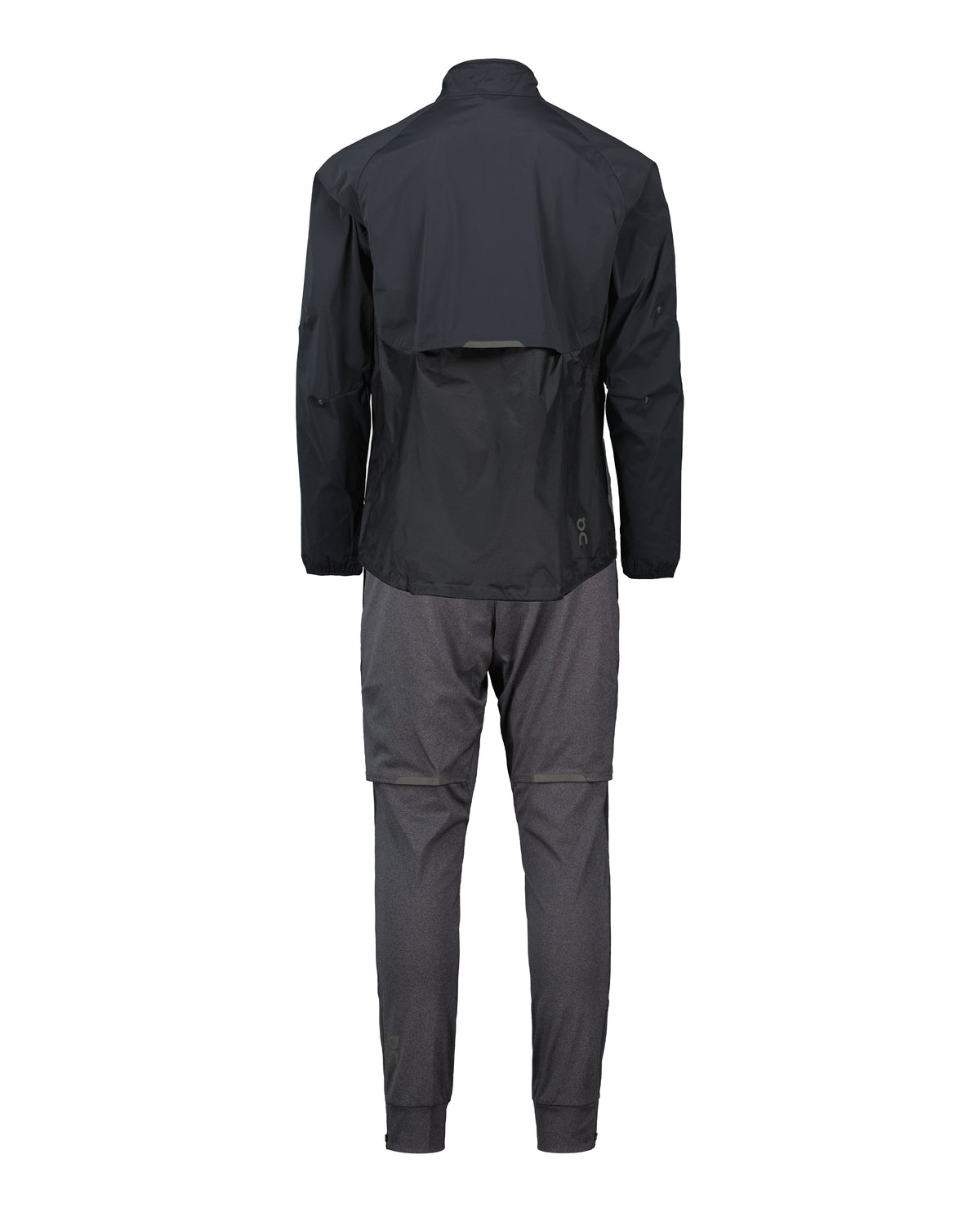 Men's On Running Black Weather Jacket & Weather Pant Set — view 8