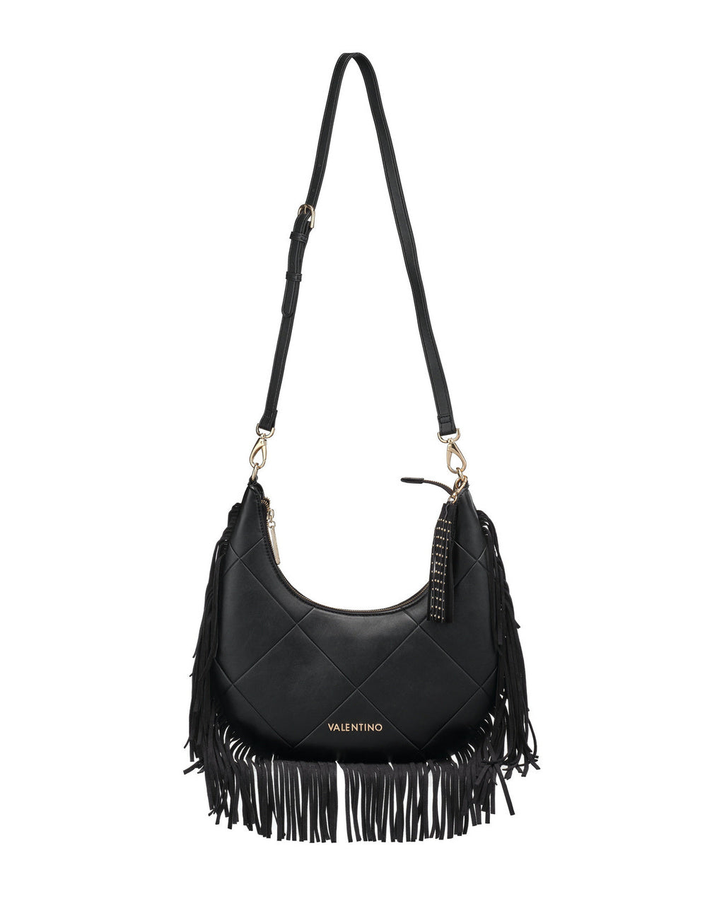 Women's Valentino Astrid Hobo Bag In Black