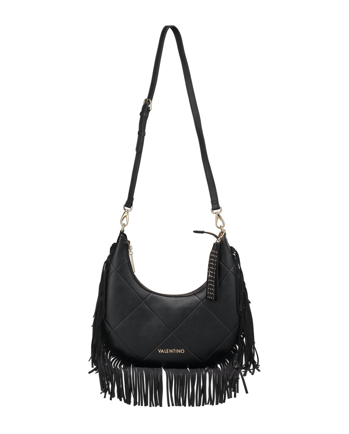 Women's Valentino Astrid Hobo Bag In Black