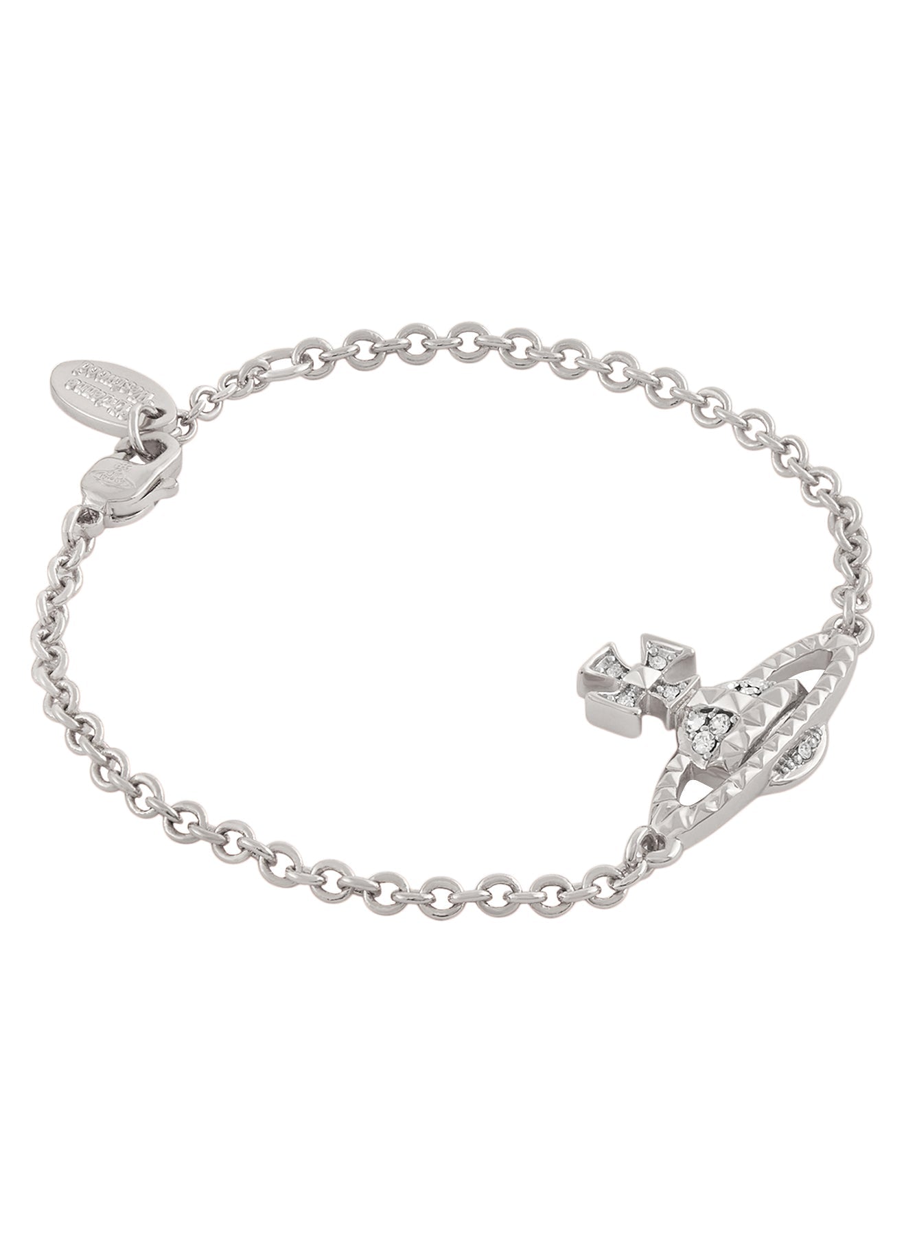 Vivienne Westwood Mayfair Bas Relief Crystal Bracelet 61020237-02W110- — view 2
