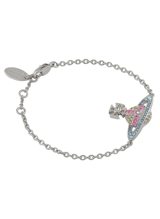 Vivienne Westwood Kika, Aqua, Rose Crystal Bracelet
