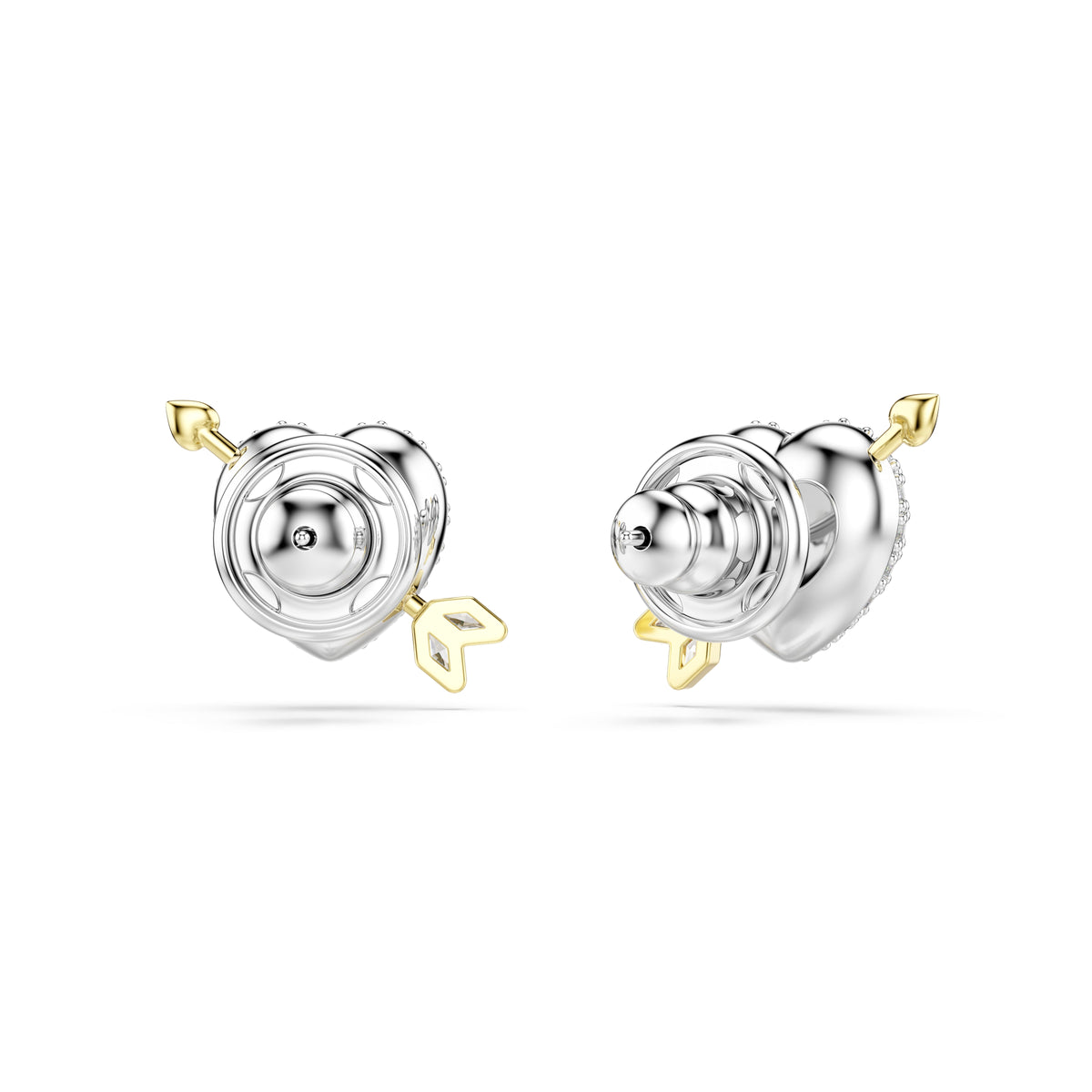 Swarovski Idyllia Heart With Arrow Stud Earrings — view 4