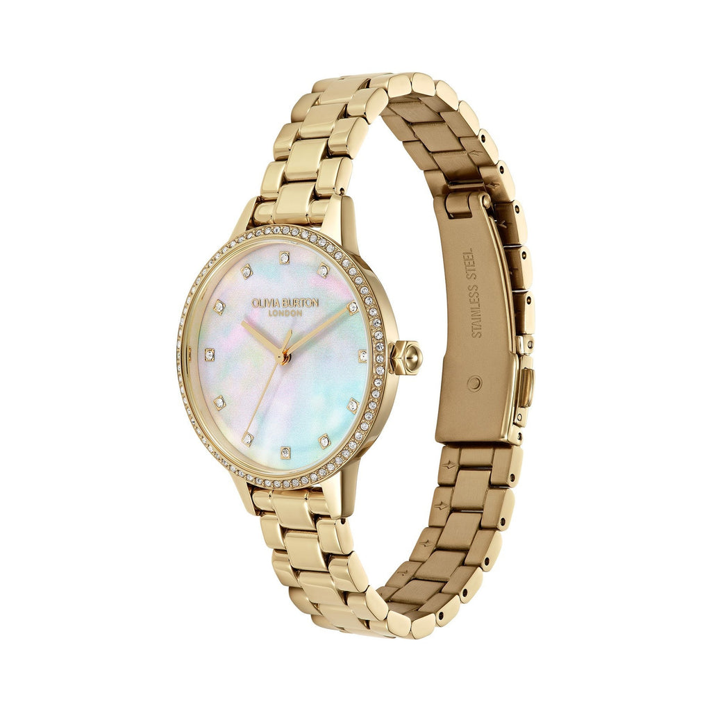 Olivia Burton Captivate Crystal Bracelet Watch — view 2