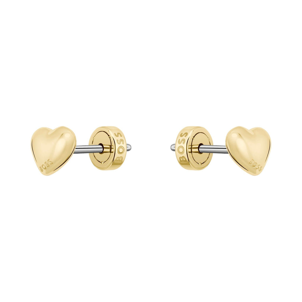 BOSS Honey Heart Stud Earrings