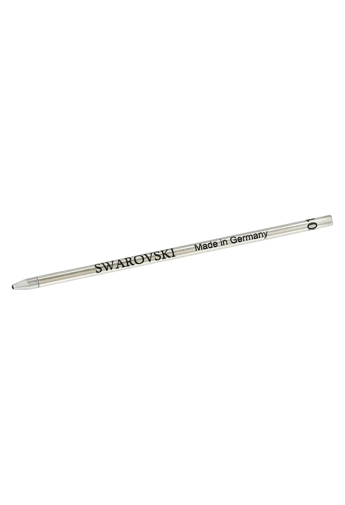 Swarovski pen refill, black ink, for ballpoint pens. "Made in Germany" text on refill.