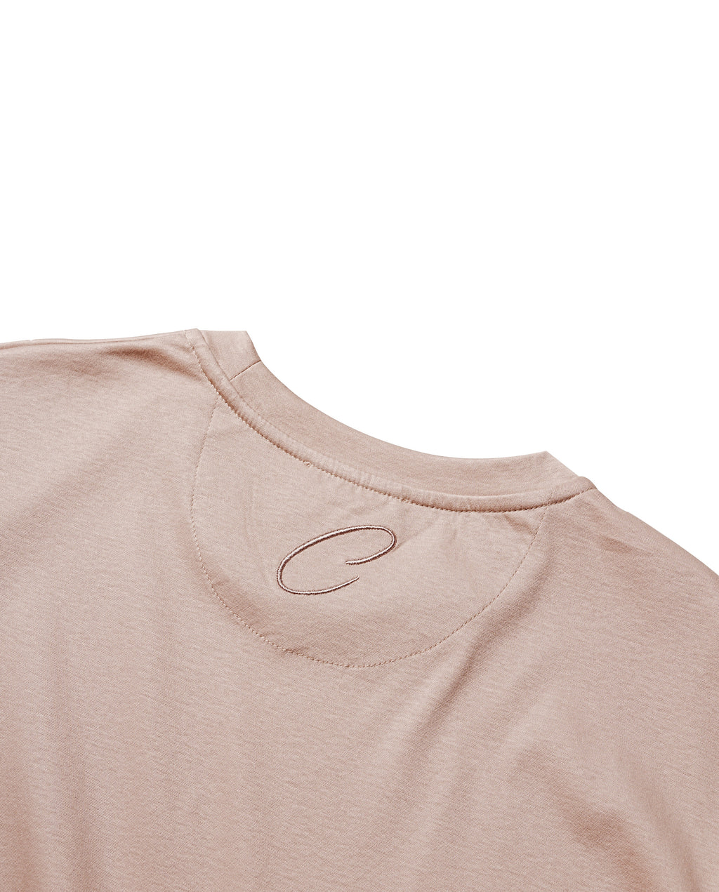 Men's Catini Firenze Plain T-Shirt in Mocha — image 7