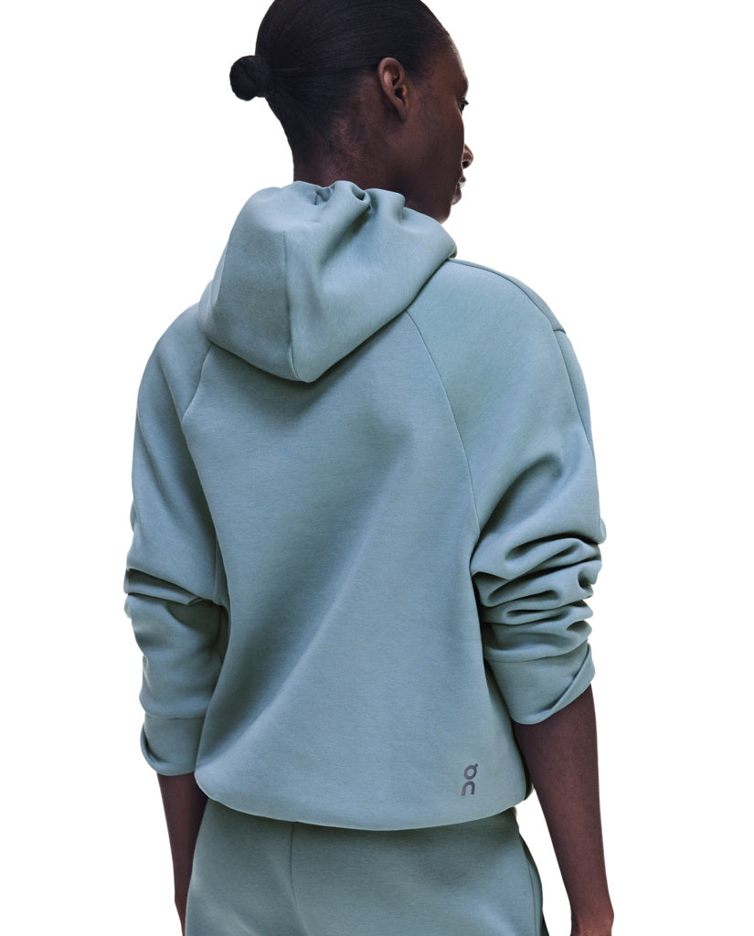 Women's On Running Focus Tech Hoodie 1 Agave — view 9