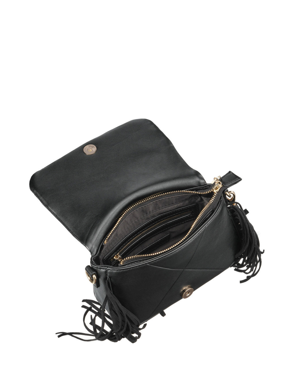 Women's Valentino Astrid Flap Bag In Black
