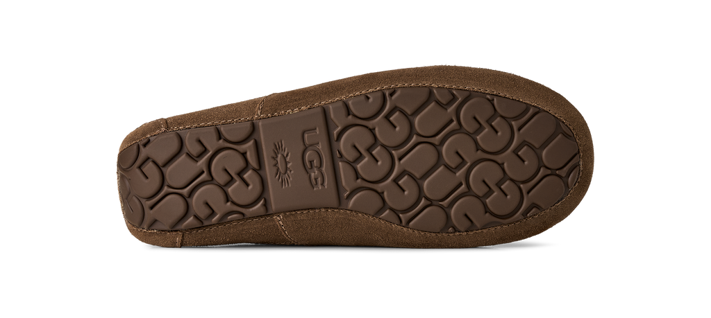 Mens UGG Ascot Light Bronze Slippers — view 4