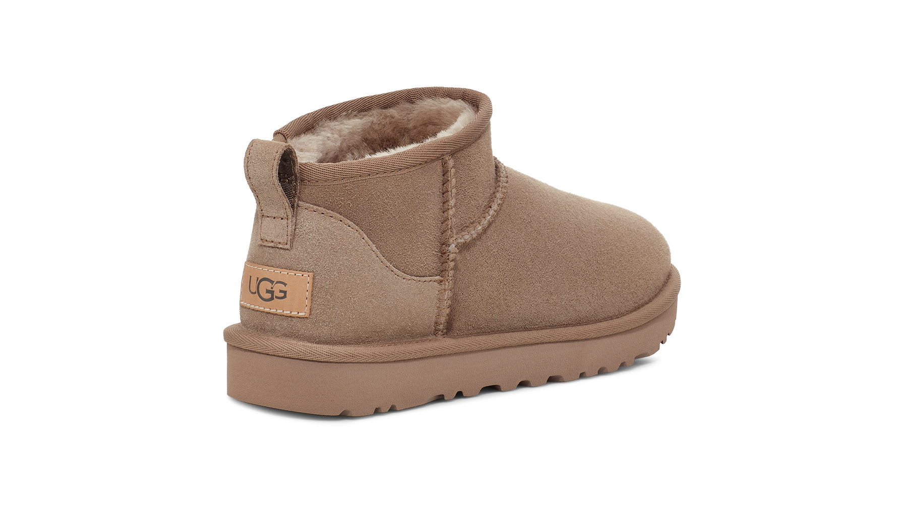 Women's UGG Classic Ultra Mini Boot in Caribou — view 4
