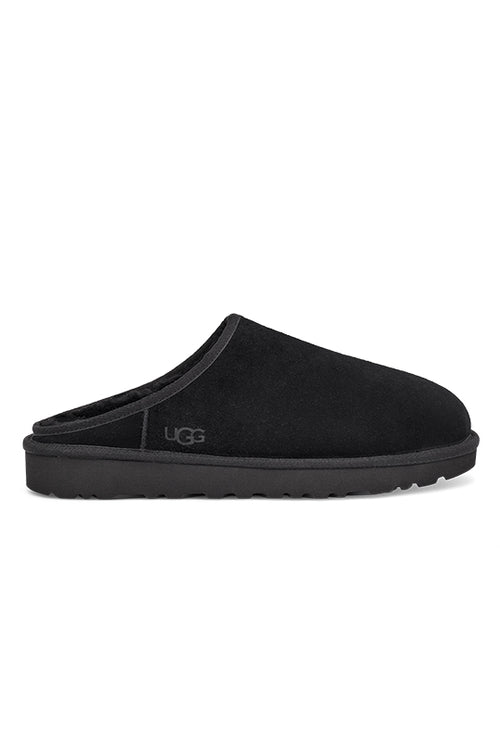 Mens UGG Classic Slip On Slipper in Black