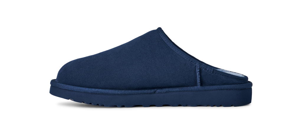 Mens UGG Classic Slip On Slipper in Deep Ocean Blue — view 3