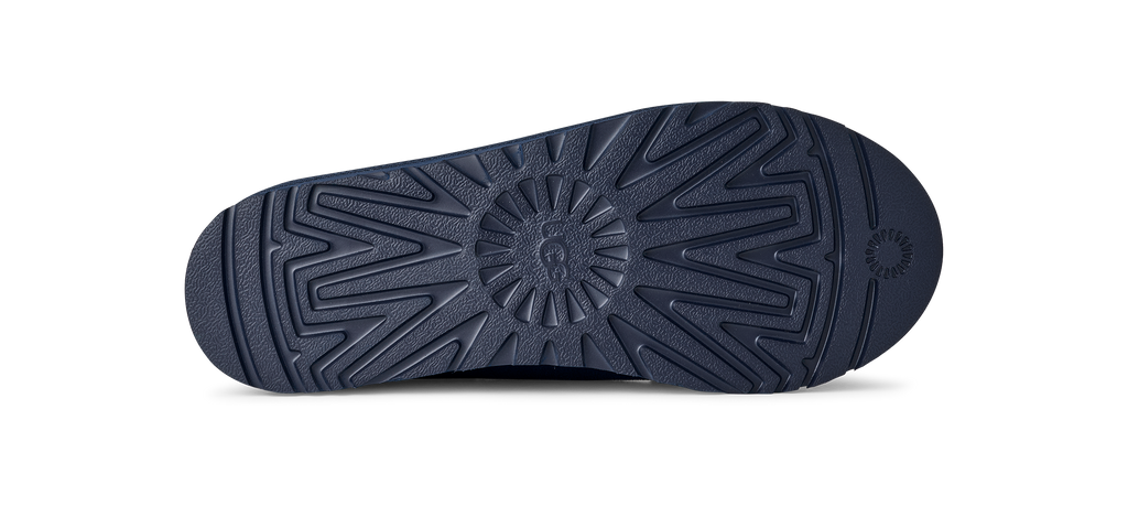 Mens UGG Classic Slip On Slipper in Deep Ocean Blue — view 7