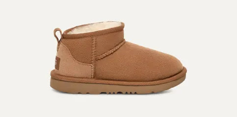Girls UGG Junior Chestnut Ultra Mini Boot in Chestnut