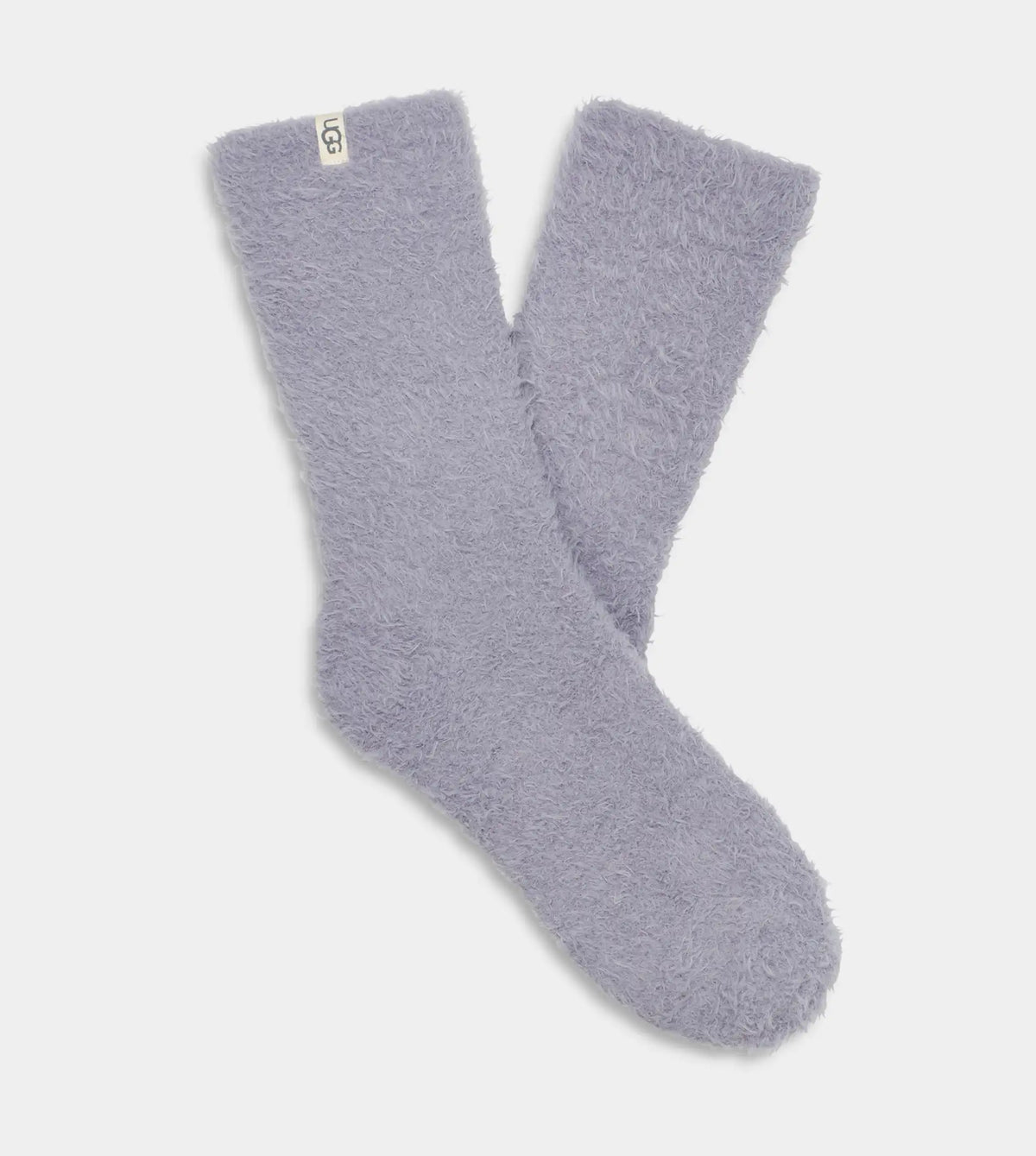 Womens UGG Teddi Cozy Crew Cloudy Grey Socks