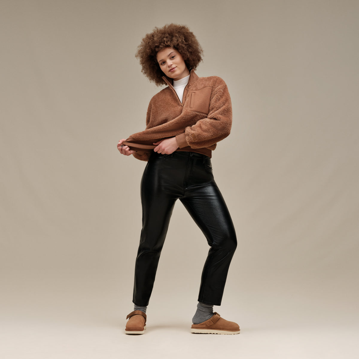 Women's UGG Goldenstar Chestnut Clog — view 7