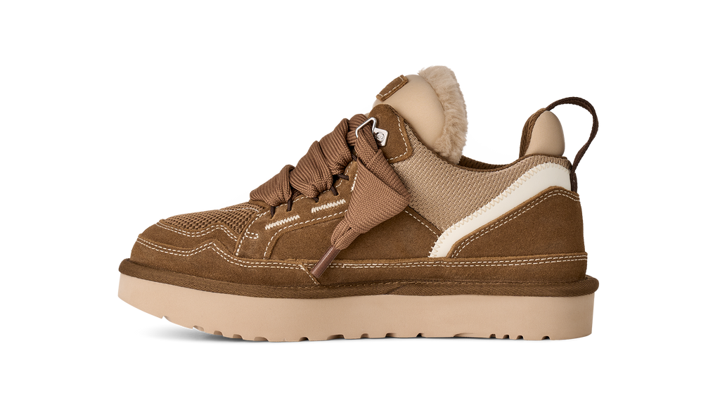 Women's UGG Lowmel Trainer in Light Bronze — view 3