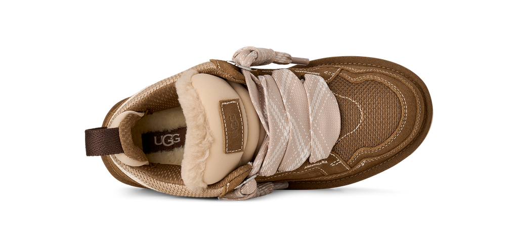 Women's UGG Lowmel Trainer in Light Bronze — view 6