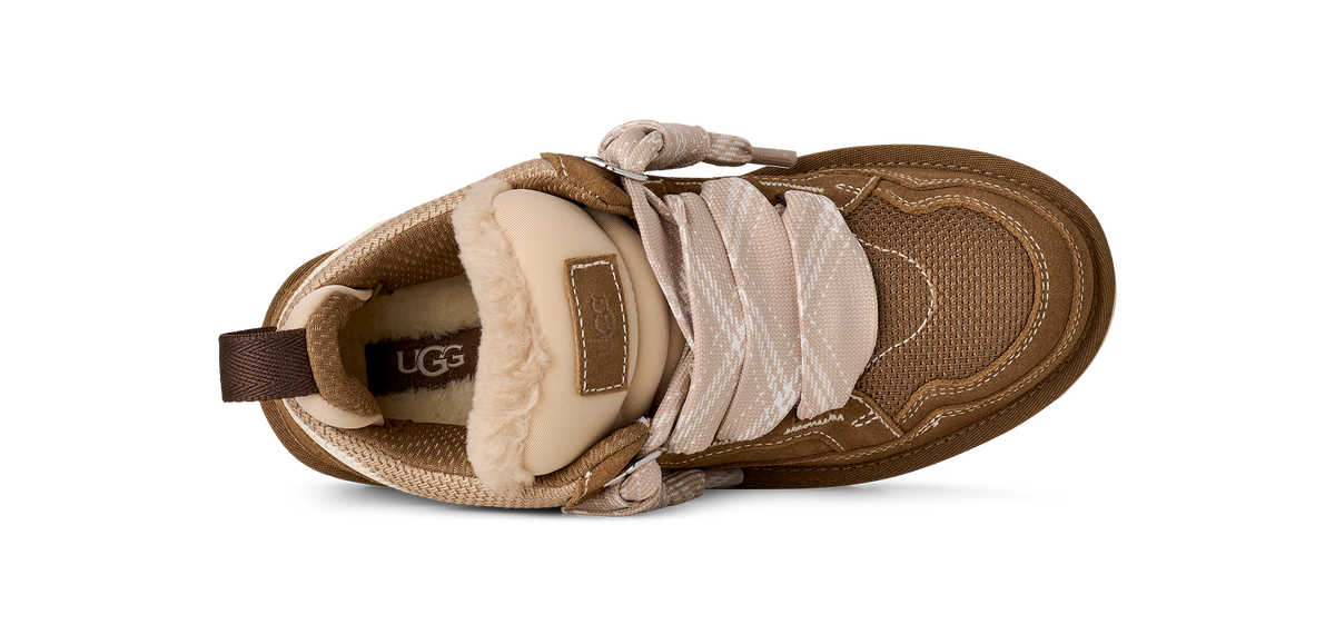 Women's UGG Lowmel Trainer in Light Bronze — view 6