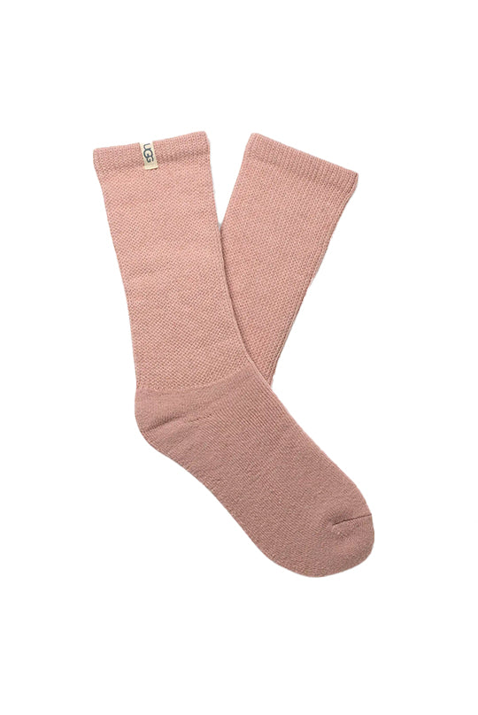 Women's UGG Shealy Cozy Crew Sock In Dusk Pink