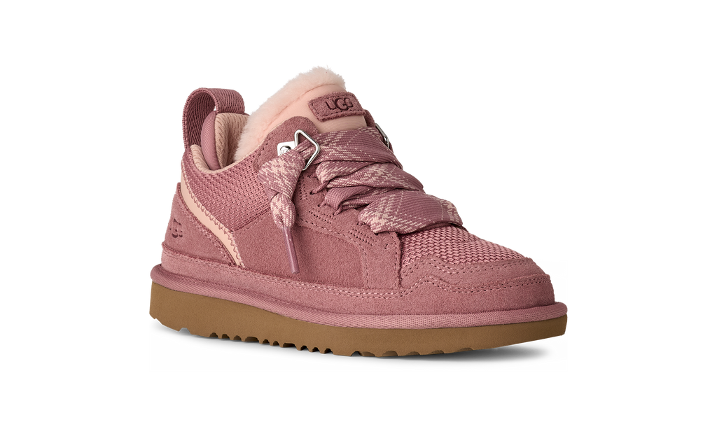 Unisex UGG Kids Lowmel Trainer in Pink Dawn — view 2