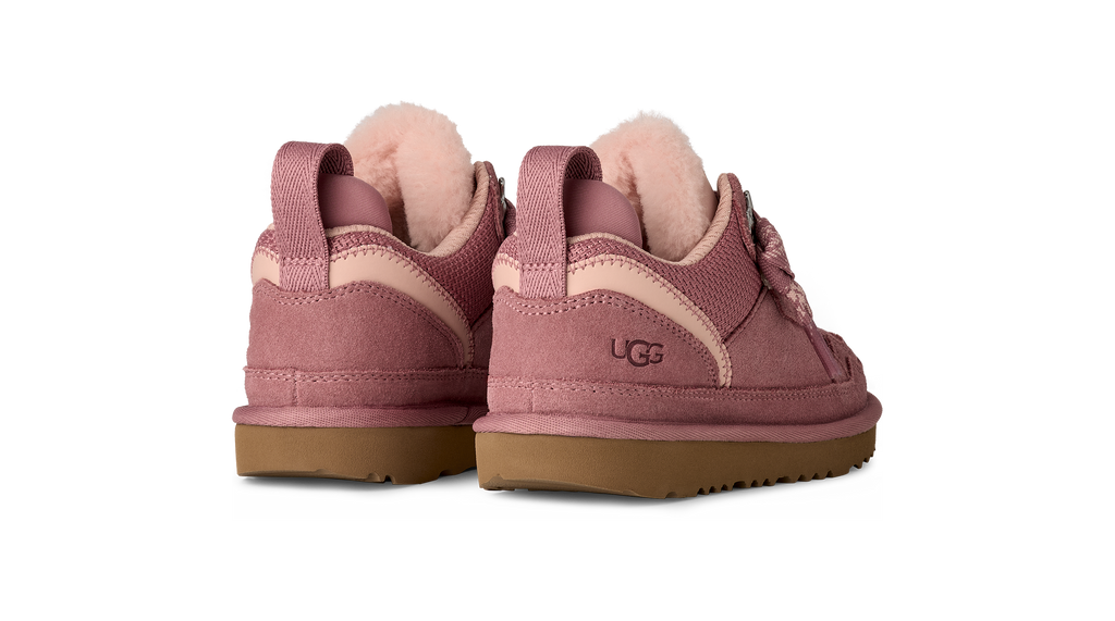 Unisex UGG Kids Lowmel Trainer in Pink Dawn — view 4