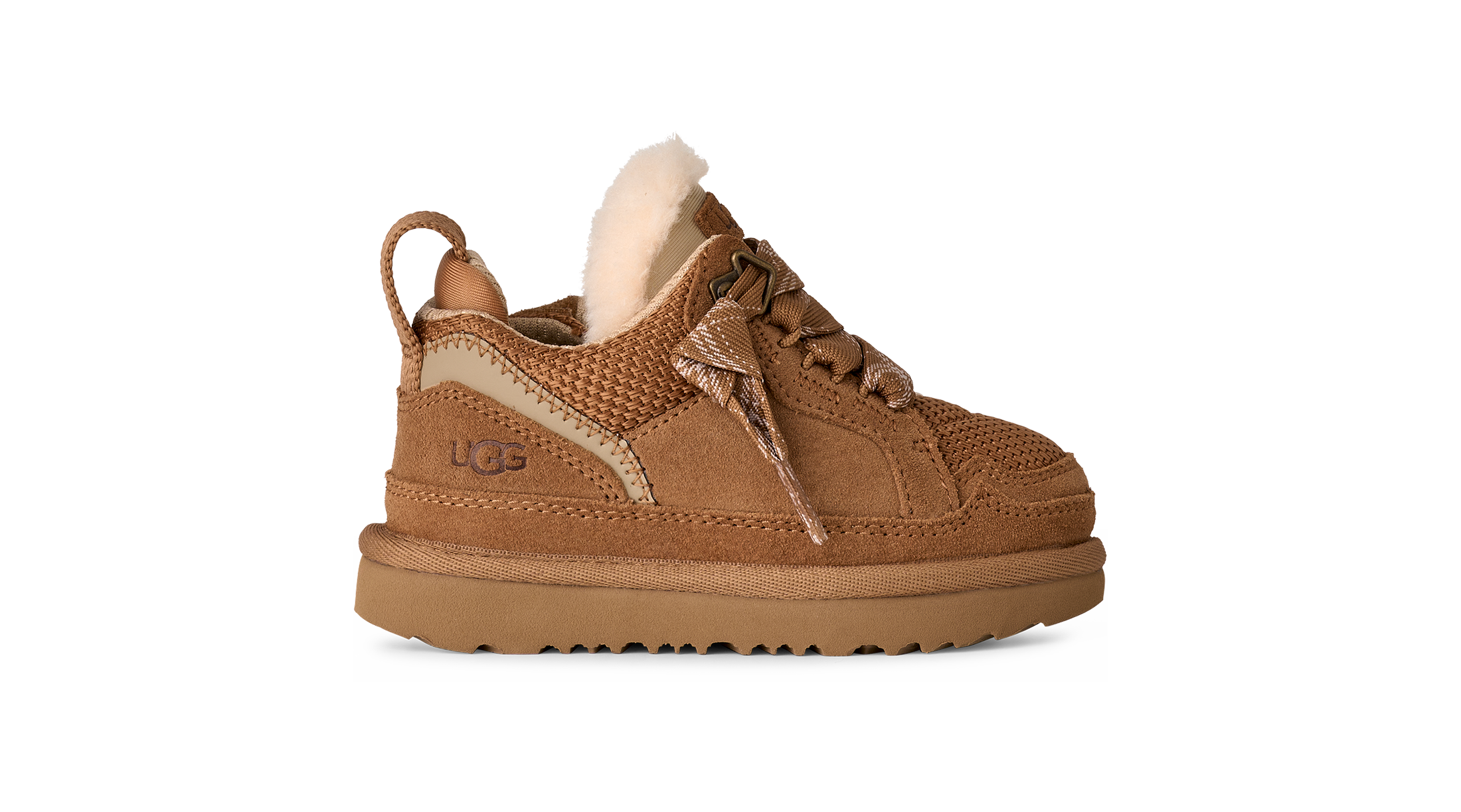Unisex UGG Toddler Lowmel Trainer in Chestnut
