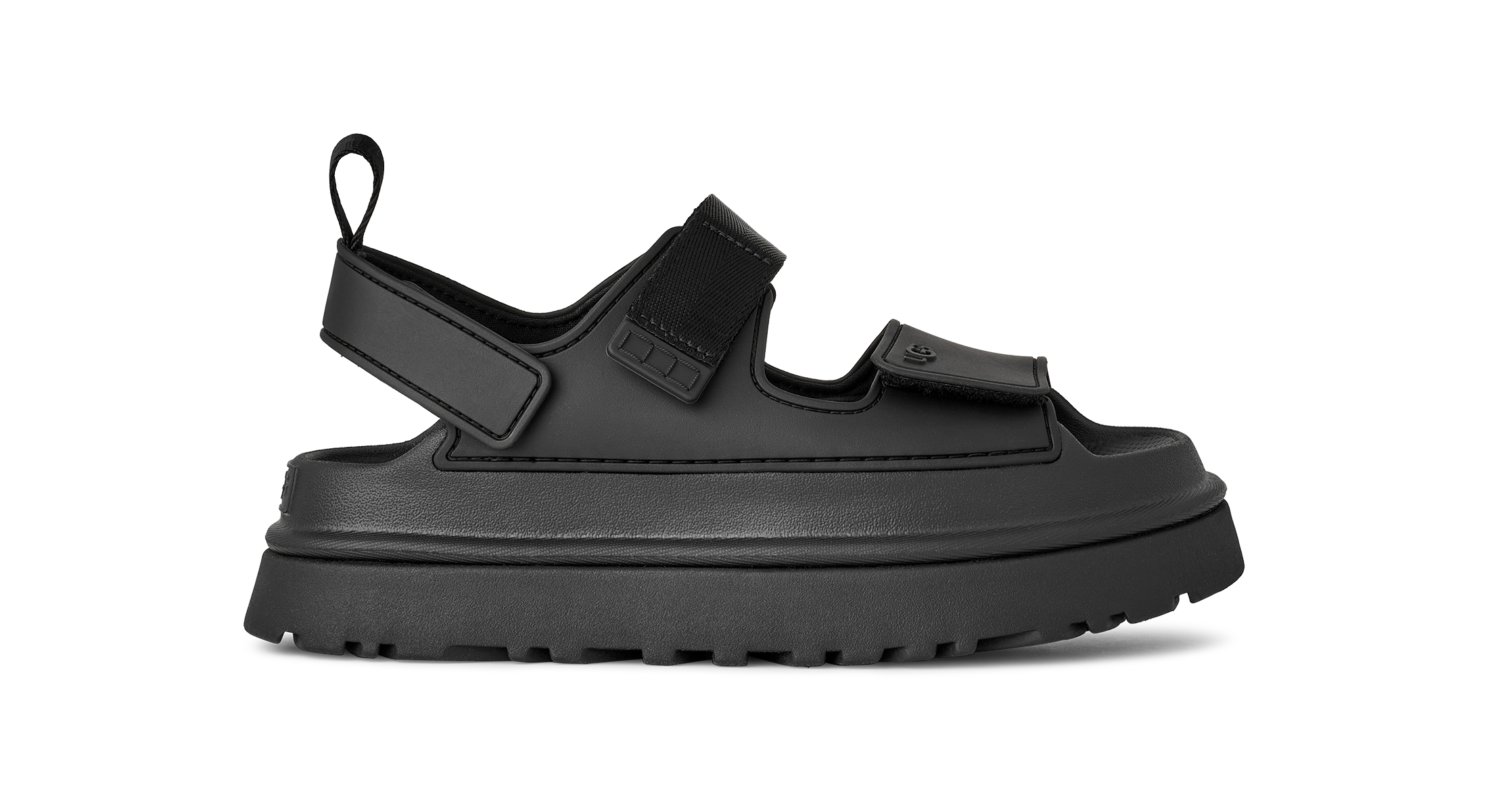 Women's UGG Goldenglow Black Sandals