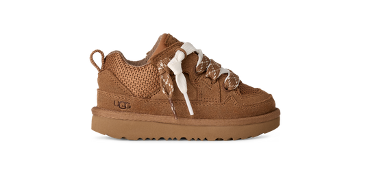 Unisex UGG Toddler Lo Lowmel Trainer in Chestnut