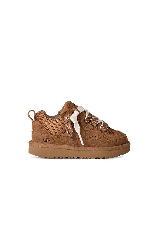 Unisex UGG Toddler Lo Lowmel Trainer in Chestnut