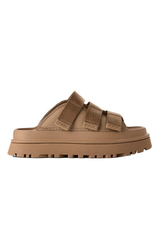 Women's UGG Goldenglow Dark Sand Slides
